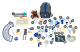 UMU Holz Tierarzt Spielset blau