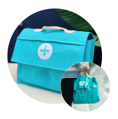 Wooden Doctor's Bag Playset turquoise