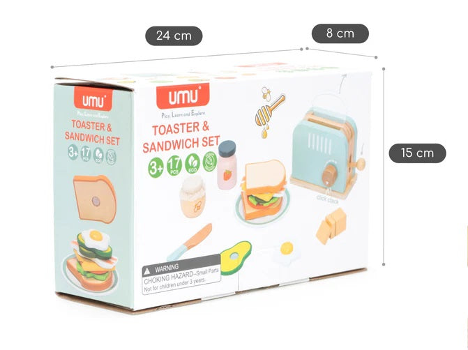 UMU Toaster mit Zubehör