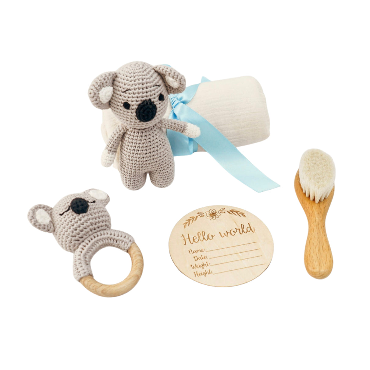 Coffret cadeau Koala pour nouveau-nés – Essentiels – Coffret bébé – Baby Shower