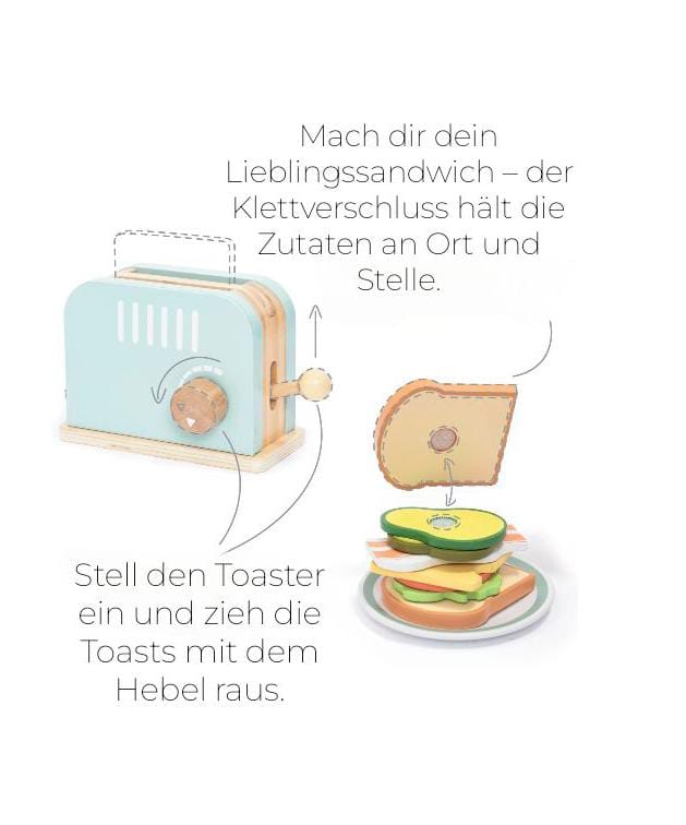 UMU Toaster mit Zubehör