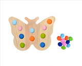 Jeu de papillons à chevilles en feutrine -20