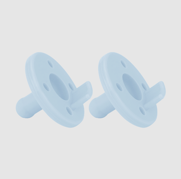 BASICS 2-pack pacifiers-mineral blue