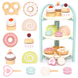 UMU Stand mit Deserts aus Holz