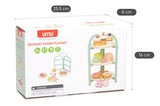 UMU Stand mit Deserts aus Holz