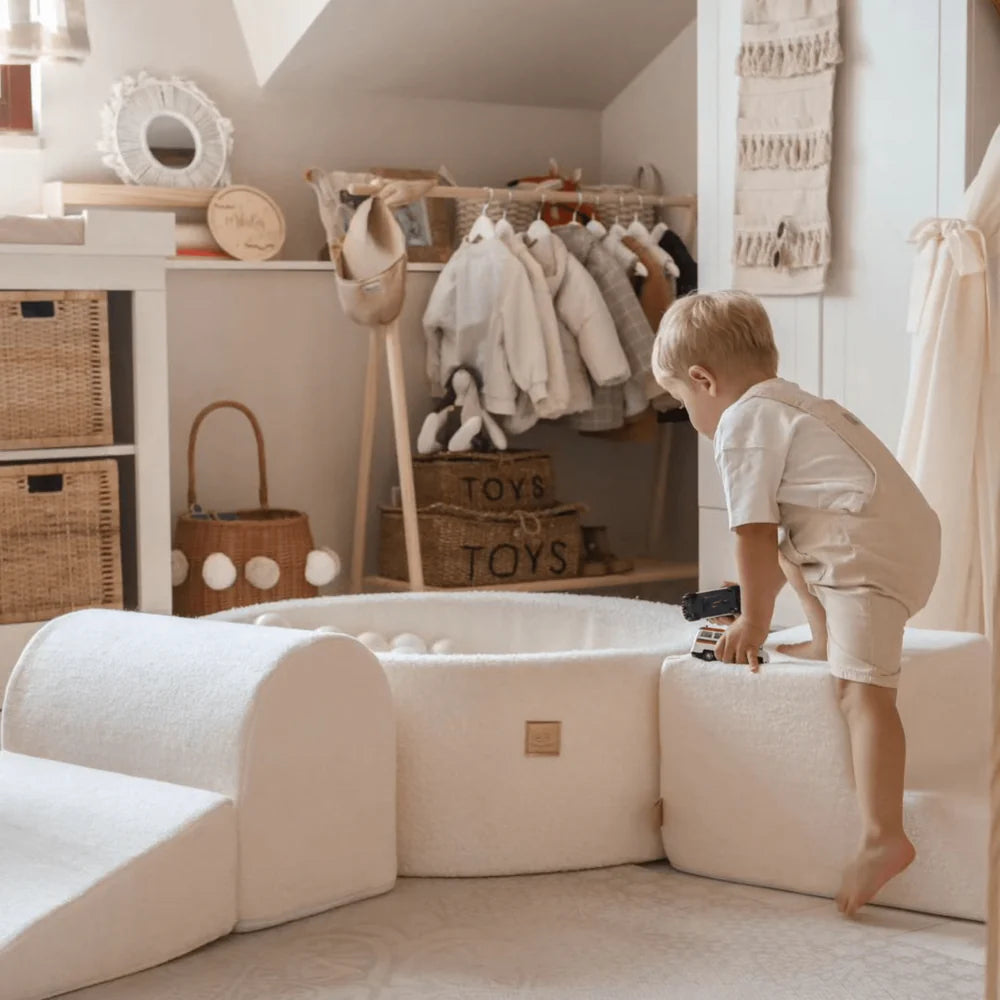 Ästhetisches Schaumspielset Velours, Kinderspielplatz, 3 Teile