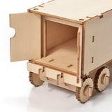 Puzzle en bois modèle 3D - Camion