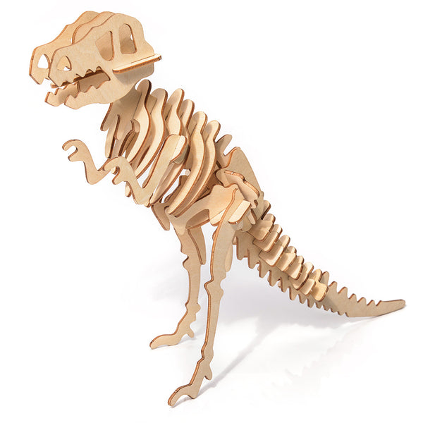Puzzle en bois modèle 3D - T-Rex
